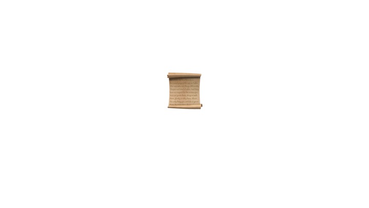 A paper emoji